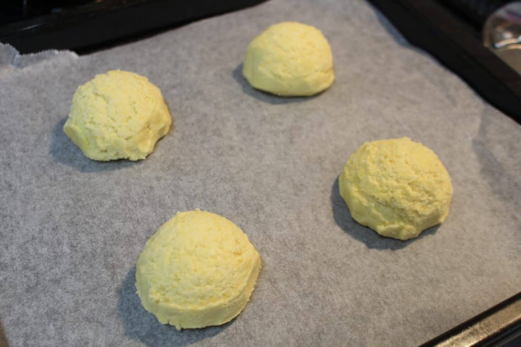 Corn cookie dough