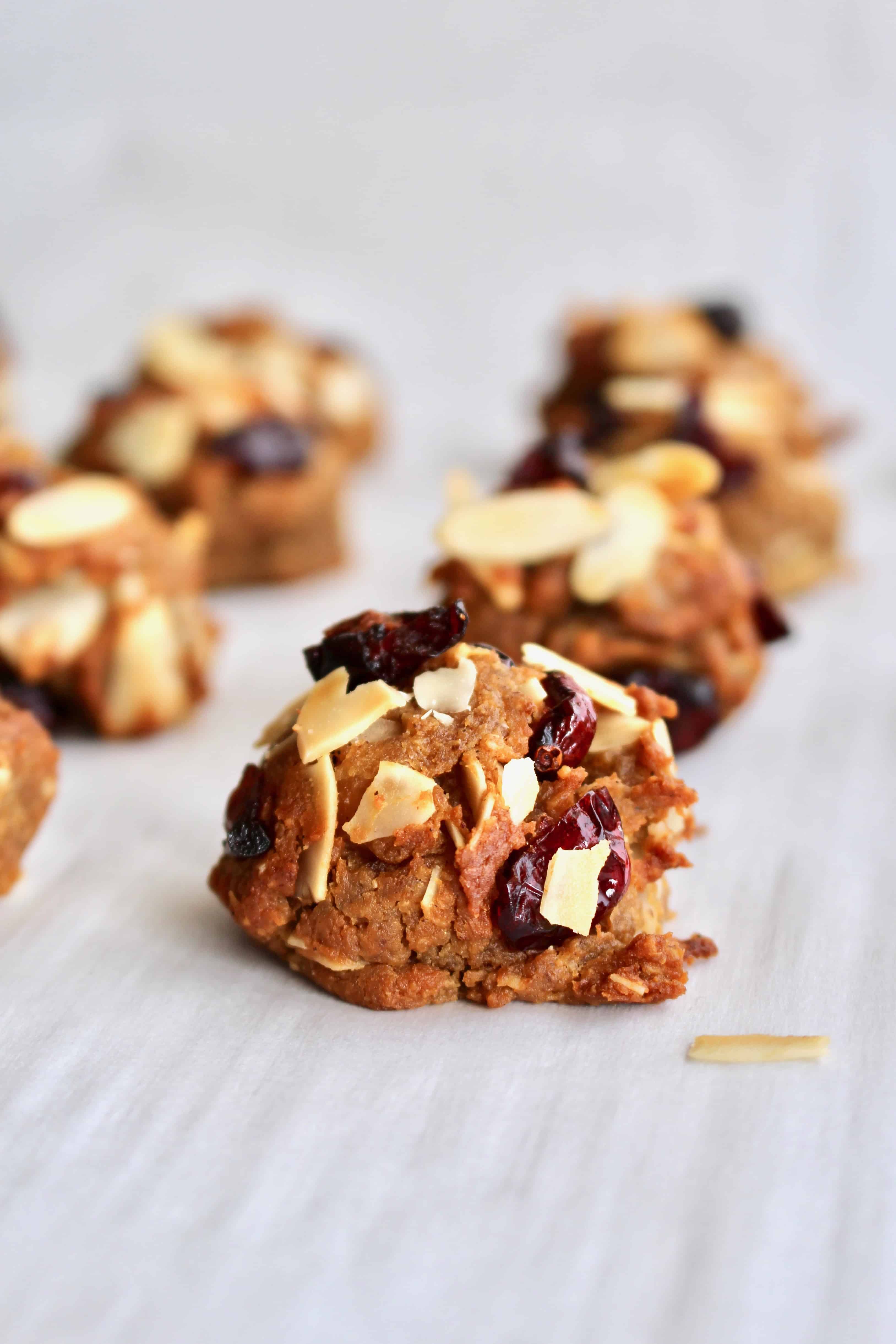 A chickpea cookie