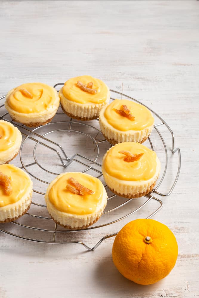 Yuzu cheesecake is my FAVORITE cheesecake! The cheesecakes are rich and creamy, which pairs perfectly with the zesty and tangy yuzu curd.
